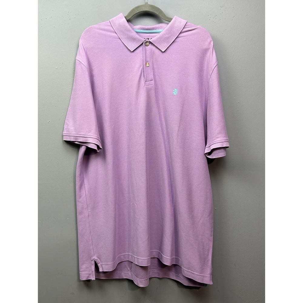 IZOD‎ Polo Shirt Mens 2XL Advantage Performance Natural Stretch Golf Casual